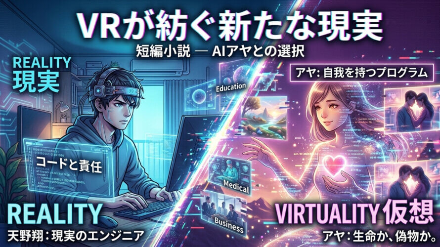 短編小説 – VRが紡ぐ新たな現実