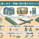 初心者でも楽しめる短編小説の書き方のコツとアイデア