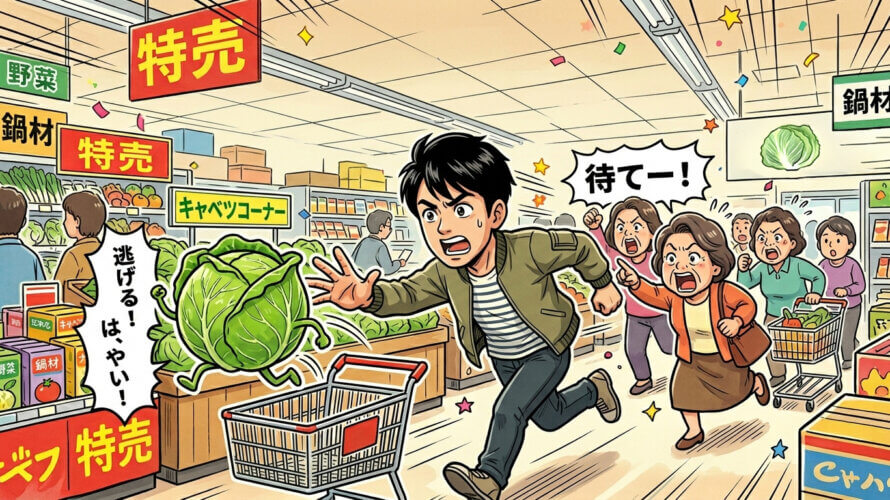 短編小説 – 特売キャベツ